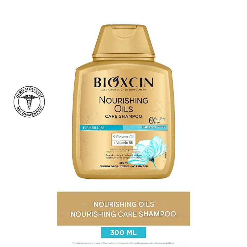 Bioxcin Nourishing Oils Hair Care Shampoo 300 ml