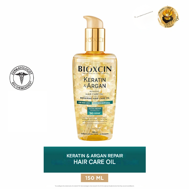 Bioxcin Keratin & Argan Repairing Hair Care Oil 150 ml