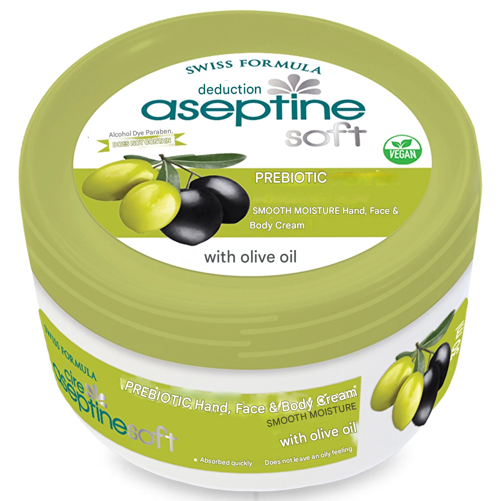 Cire Aseptine Soft Olive Oil Moisturizing Smoothing Prebiotic Cream 30