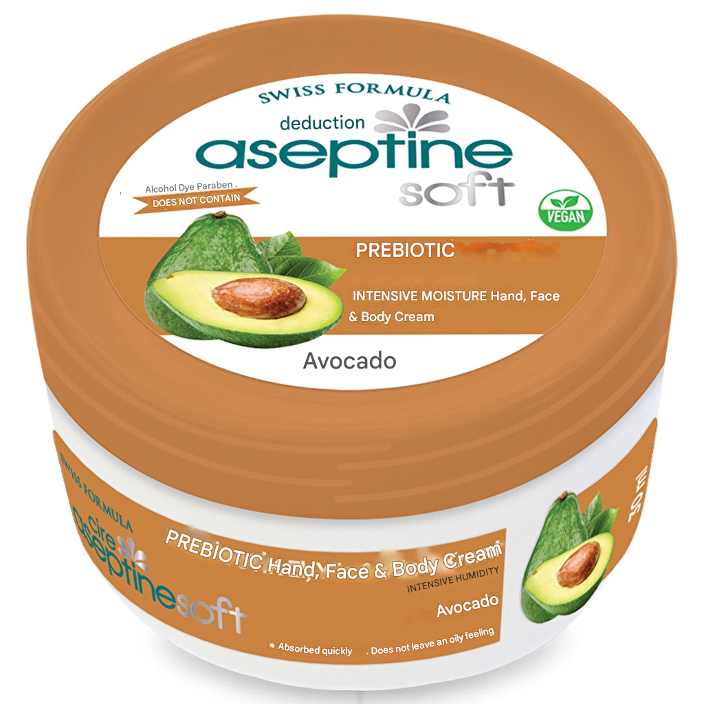 Cire Aseptine Soft Avocado Extract Intensive Moisturizing Prebiotic Cr
