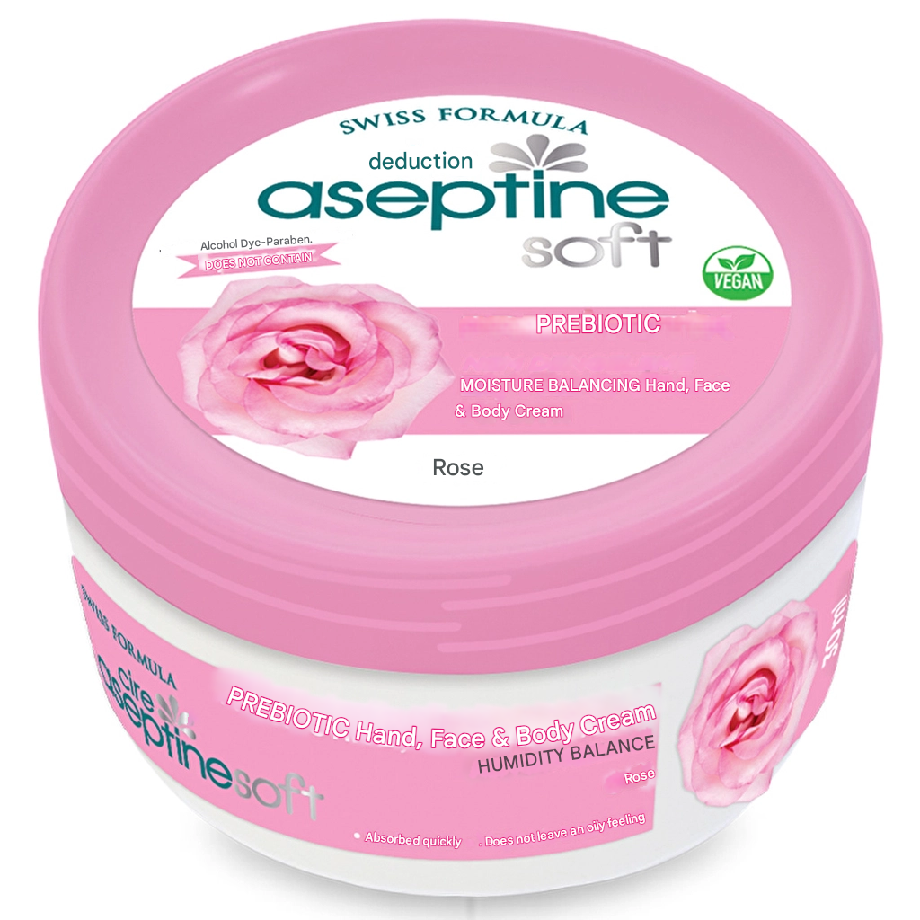 Cire Aseptine Soft Rose Extract Moisture Balancing and Nourishing Prebiotic Cream 30 ml