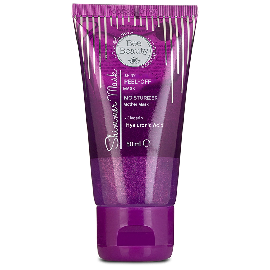 Bee Beauty Glitter Peel-Off Purple Mask 50 ml