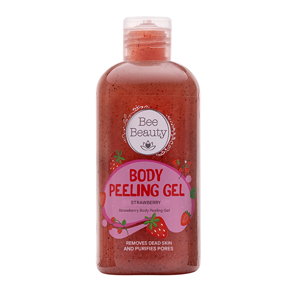 Bee Beauty Strawberry Body Peeling Gel 250 ml