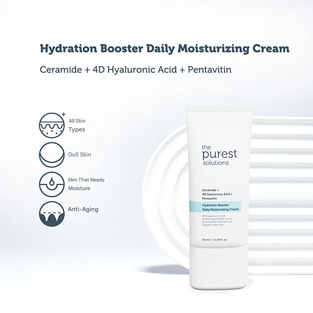 The Purest Solutions 24-Hour Effective Daily Intensive Moisturizing Care Cream 50 ml