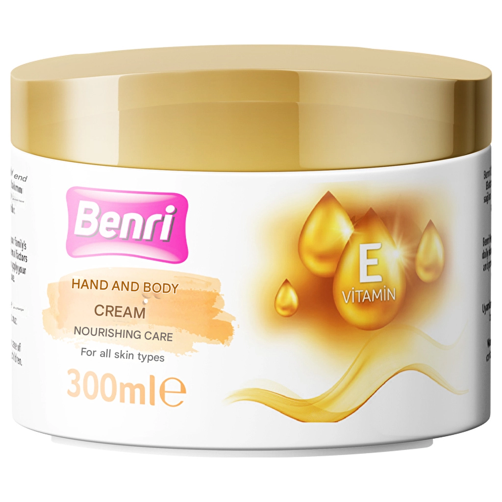 Benri Nourishing Care Hand and Body Cream 300 ml