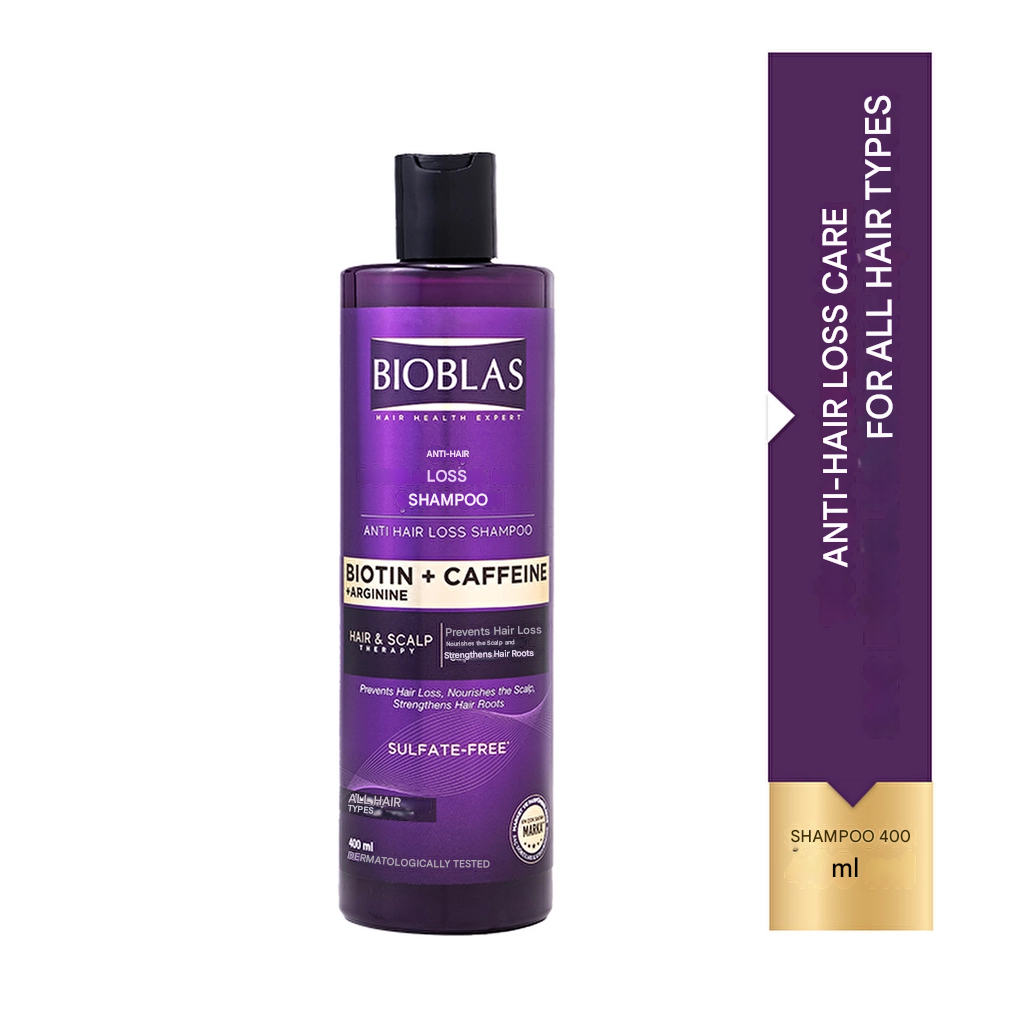 Bioblas Biotin & Caffeine Shampoo 400 ml