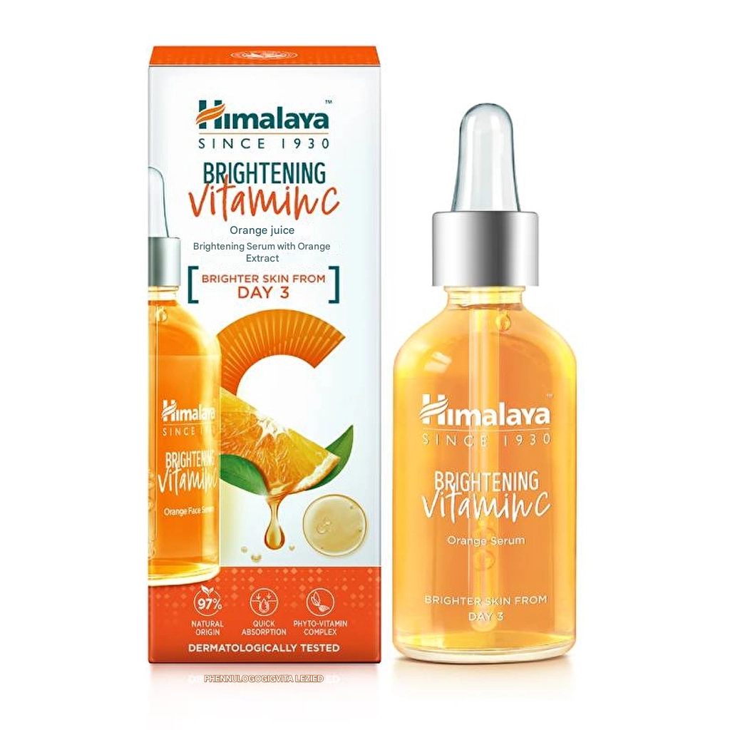 Himalaya Brightening Illuminating Serum with Vitamin C and Orange Extract 30 ml