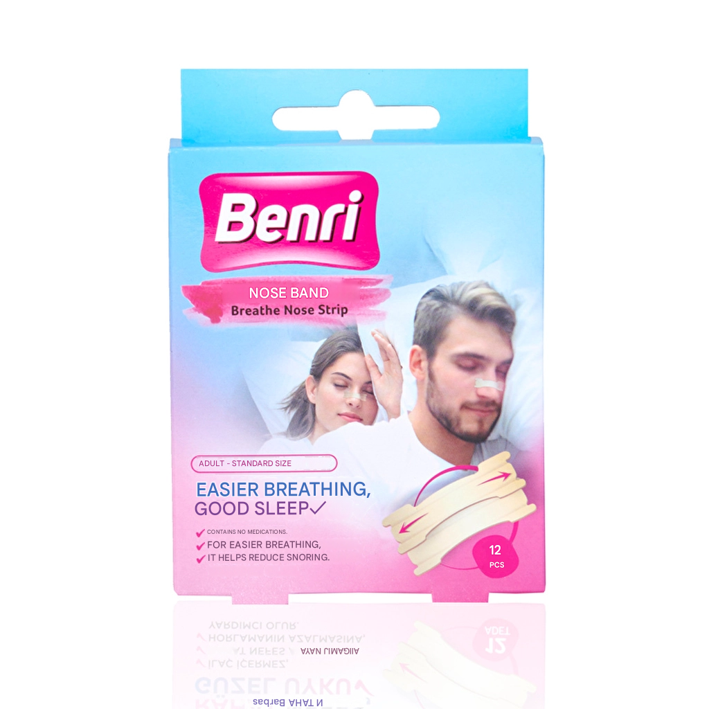 Benri Breathing Relief Patches, Pack of 12