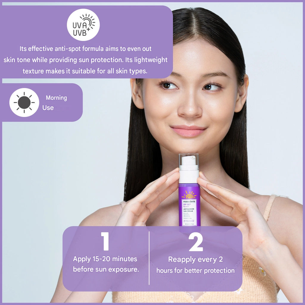 Maruderm 50+SPF Anti-Spot Facial Sunscreen 50 ml