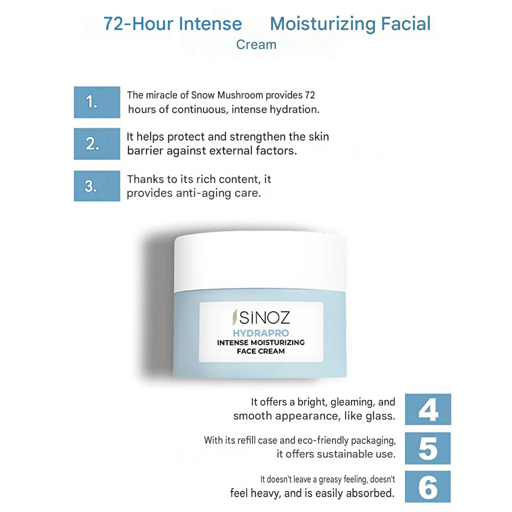 Sinoz Hydrapro Moisturizing Face Cream 50 ml
