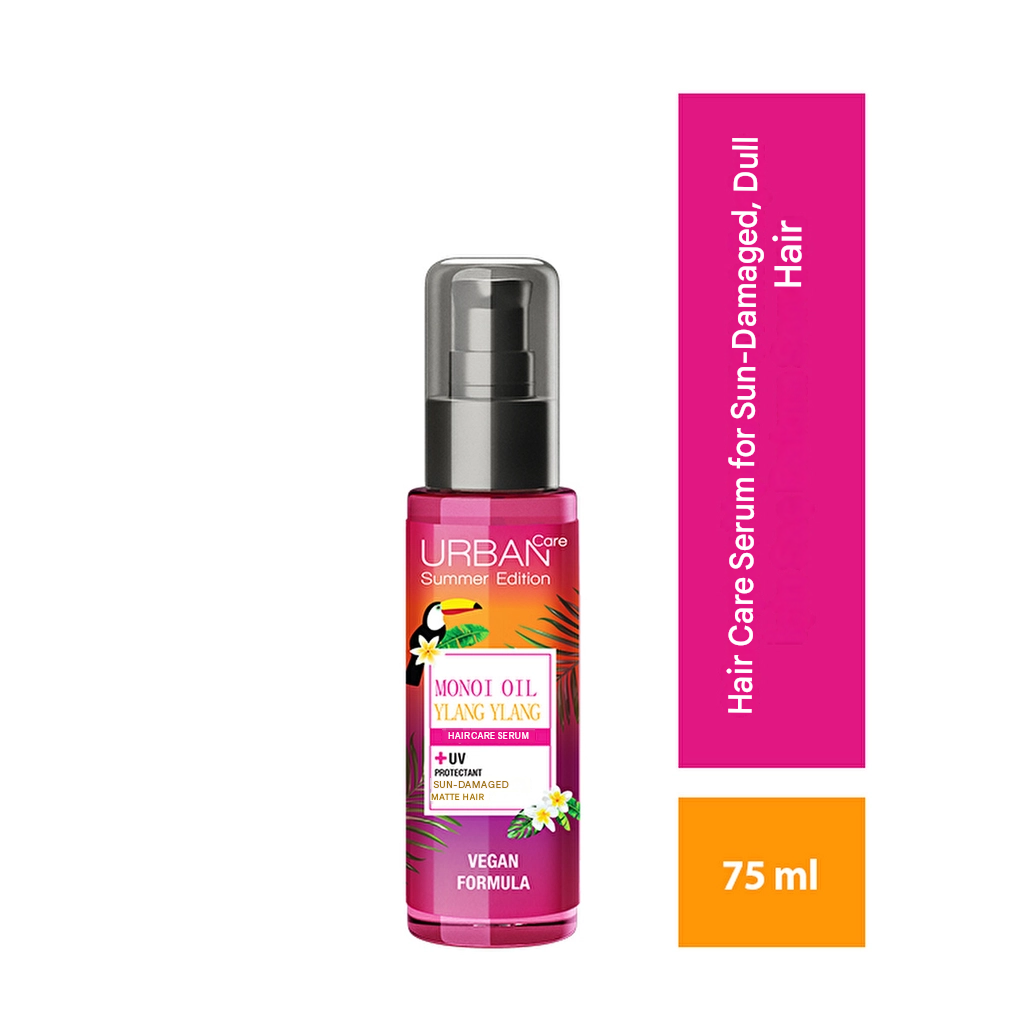 Urban Care Monoi Ylang Ylang Hair Serum for Sun-Damaged, Dull Hair 75 ml