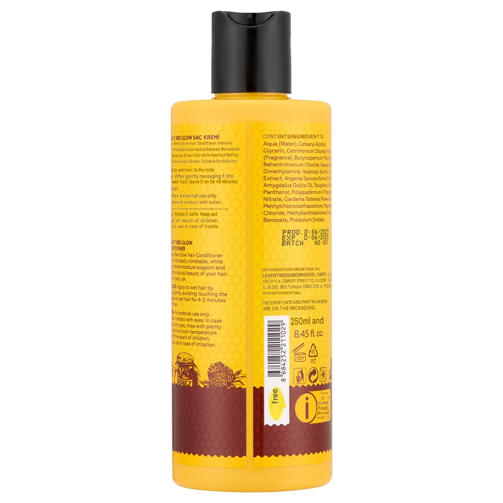 Bee Beauty Bee Glow Hair Conditioner with Honey Extract 250 ml