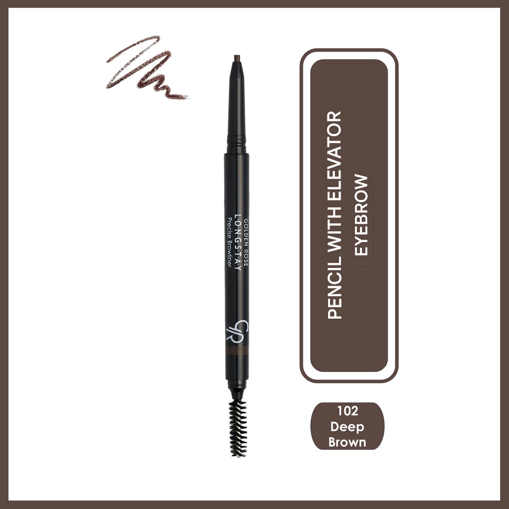 Golden Rose Longstay Precise Browliner Eyebrow Pencil 102