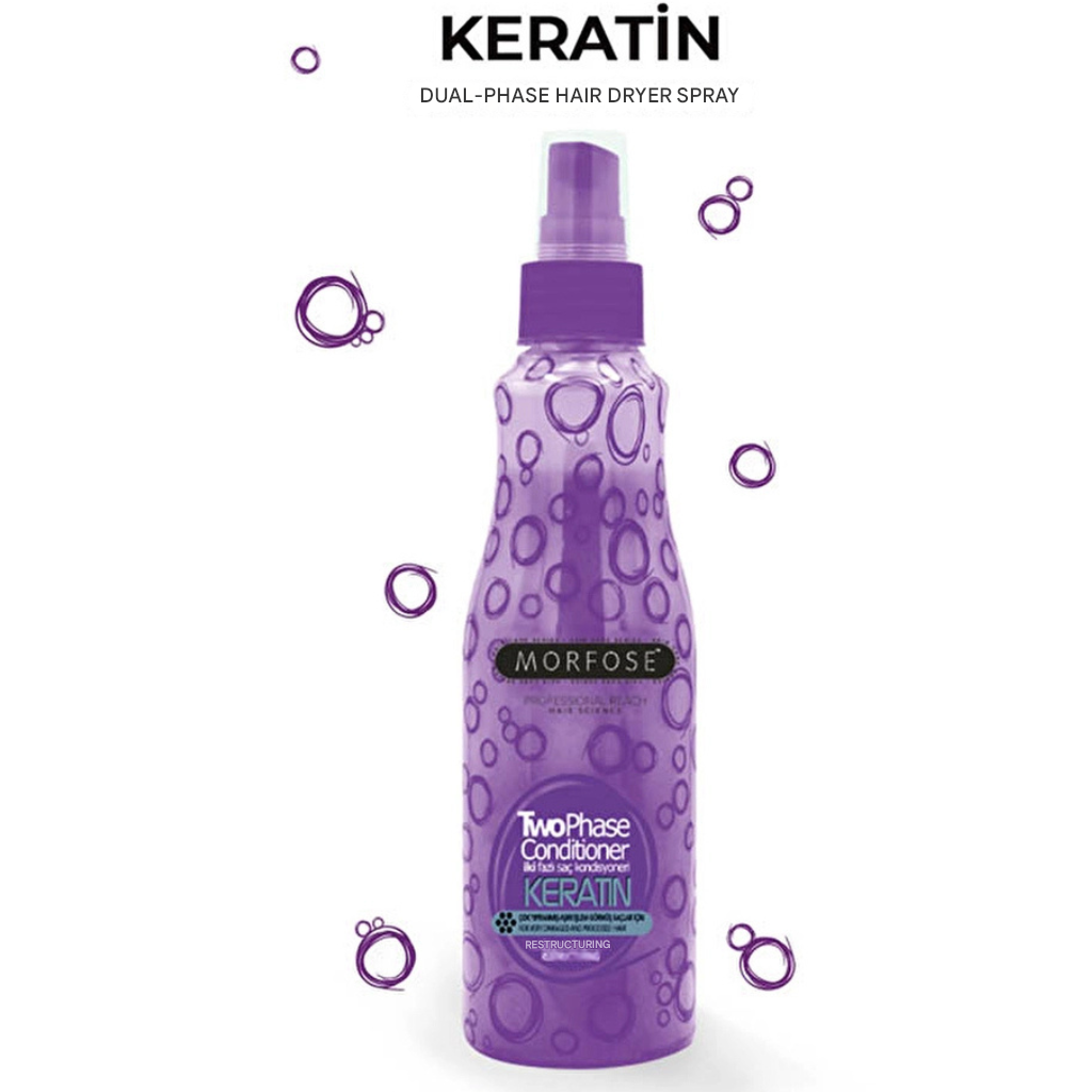 Morfose Keratin Dual Phase Blow Dry Water 220 ml