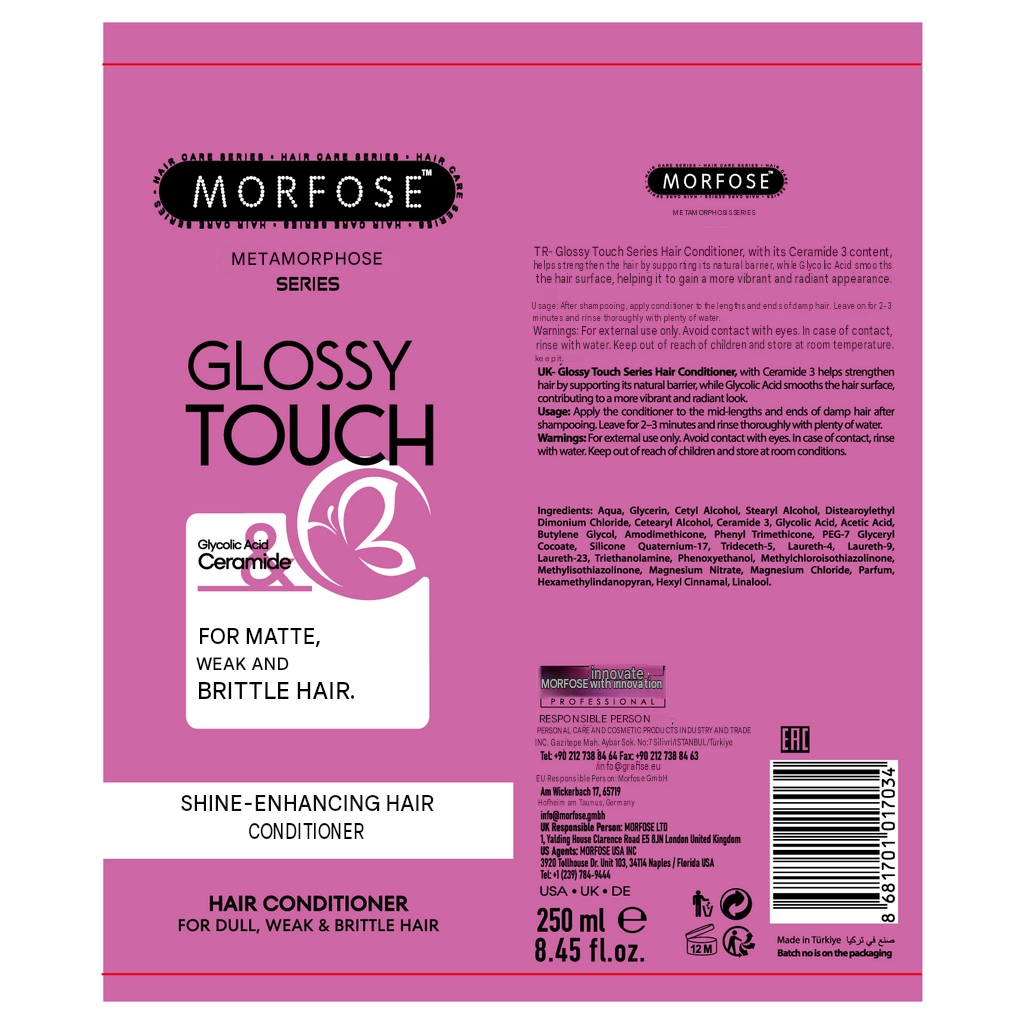 METAMORFOSE - Glossy Touch Shine Enhancing Conditioner 250 ml