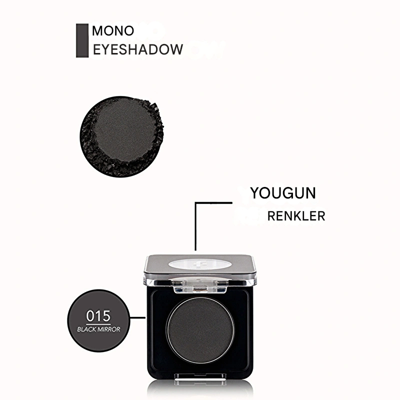 Flormar Mono Compact Eyeshadow 015 Black Mirror
