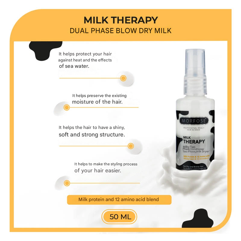 Morfose Milk Therapy Dual Phase Blow Dry Water 50 ml