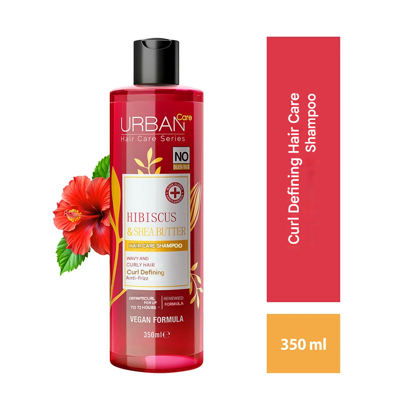 Urban Care Hibiscus & Shea Butter Curl Defining Hair Care Shampoo 350 ml