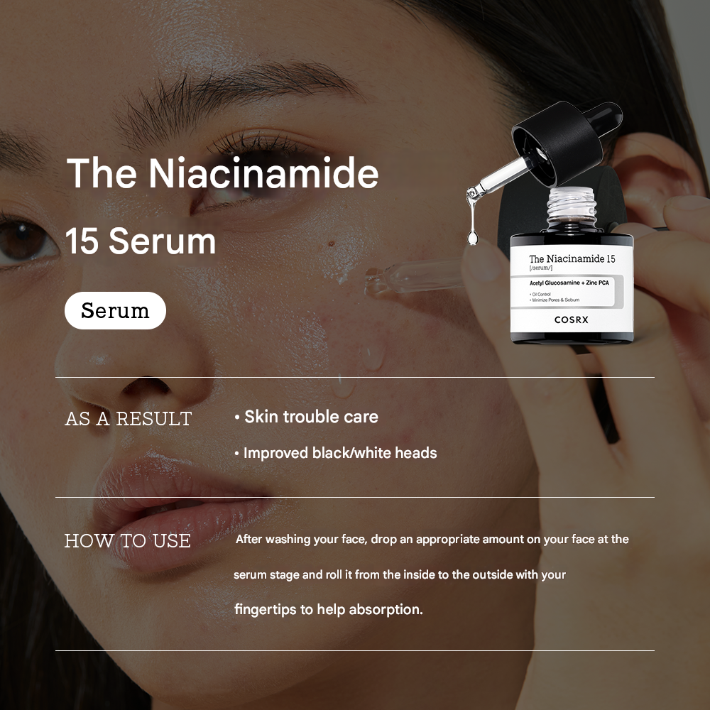 COSRX - The Niacinamide 15 Serum