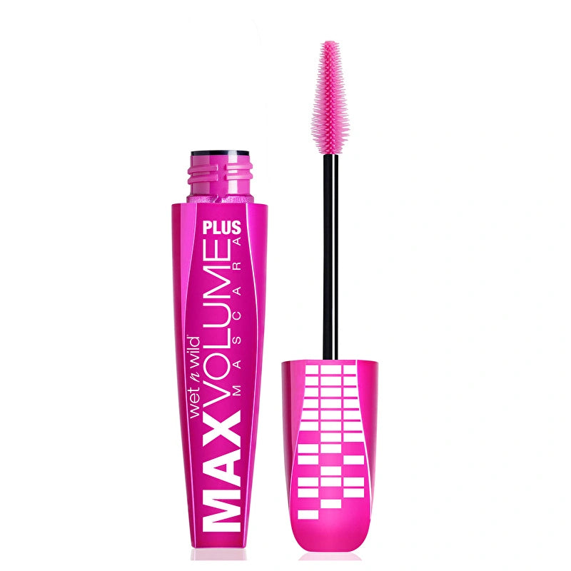 wet n wild Max Volume Plus Mascara Amp'd Black