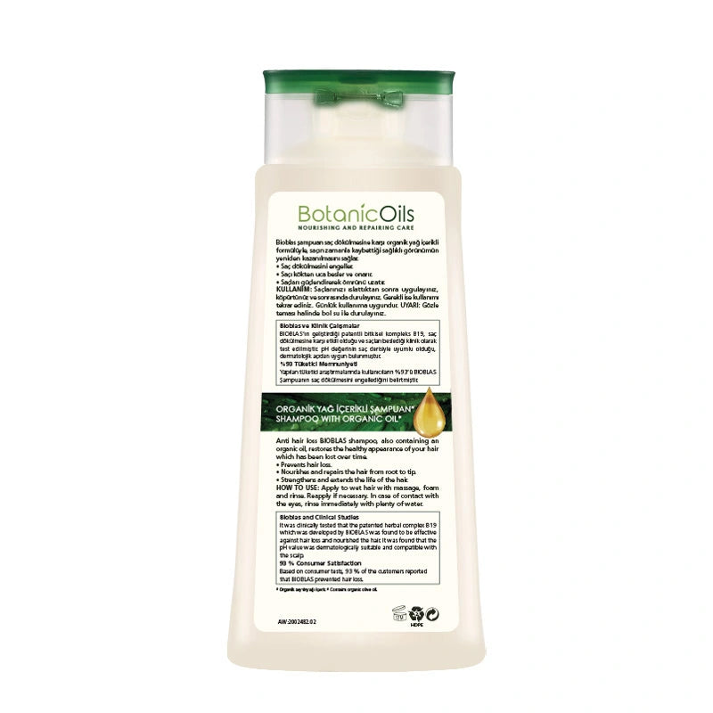 Bioblas Botanic Oils Nettle Oil Shampoo 360 ml