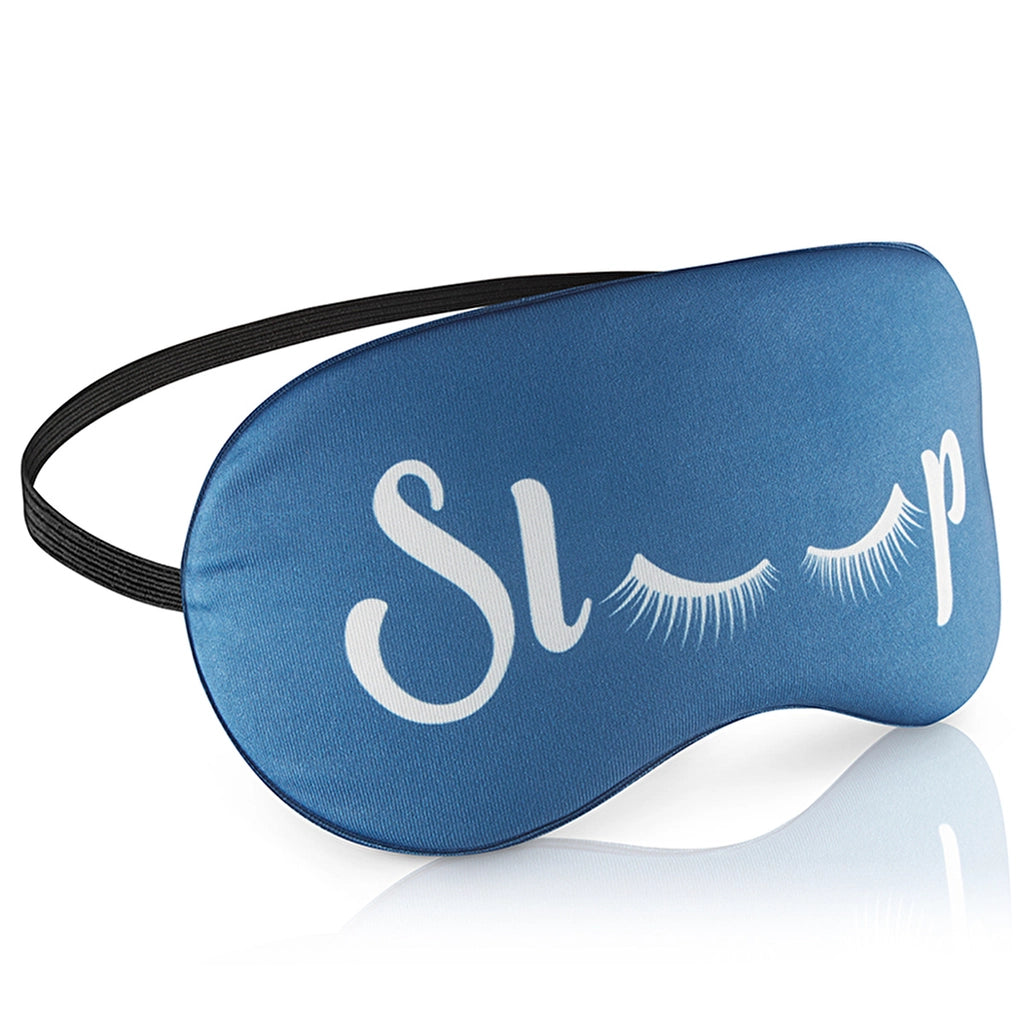 Eklips Blue Sleep Slogan Sleep Mask