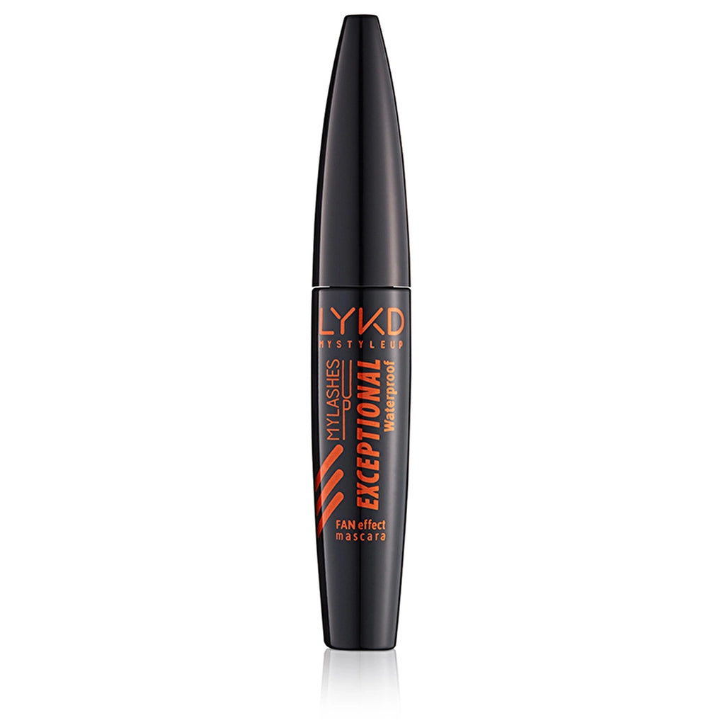 LYKD Exceptional Fan Effect & Curl Waterproof Mascara (Black) - Fan Effect and Curl-Enhancing, Waterproof