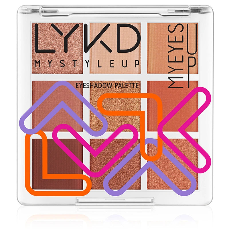 LYKD 9-Piece Eyeshadow Palette 155 New Nude