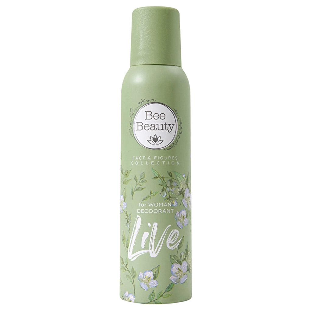 Bee Beauty Fact and Figures Collection Live Women's Deodorant Spray 150 ml