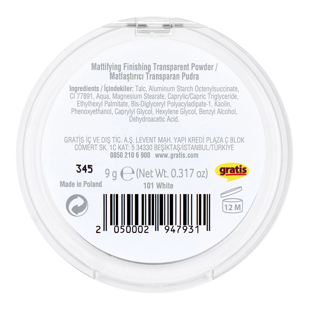 Beaulis Finish It Transparent Setting Powder