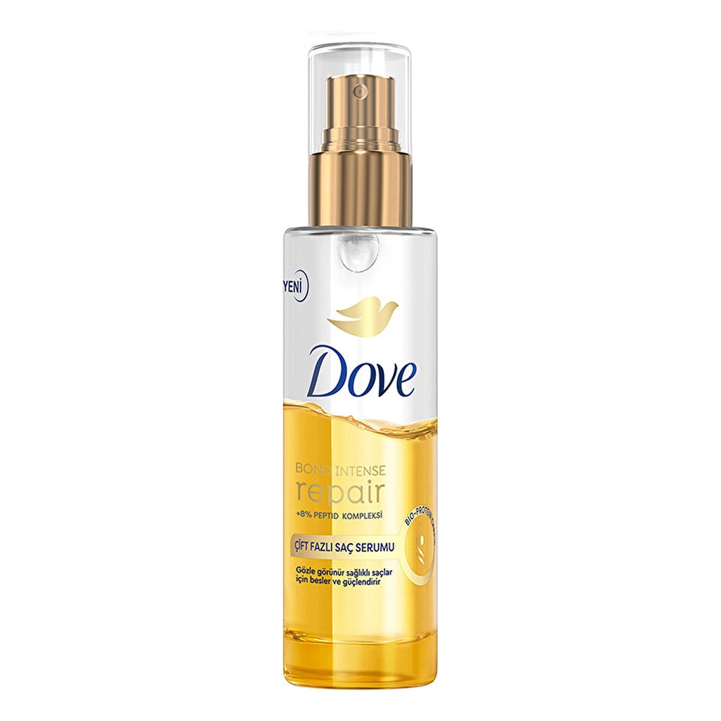 Dove Dual Phase Hair Serum Bond Intense Repair + Peptide Complex 80 ml