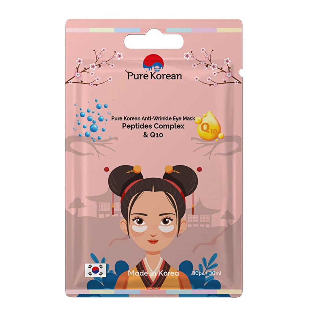 Pure Korean Anti-Wrinkle Eye Mask 30 ml (Peptides Complex & Q10)