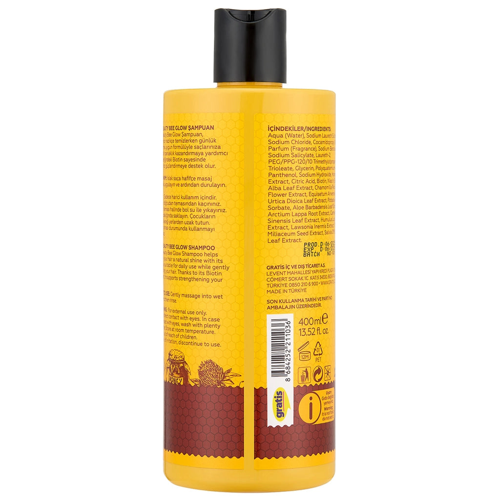 Bee Beauty Bee Glow Shampoo with Honey Extract 400 ml