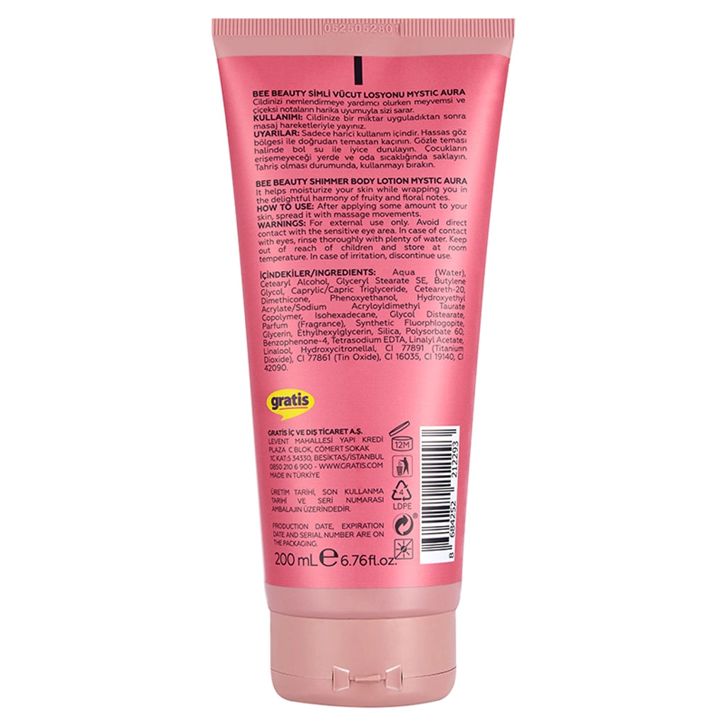 Bee Beauty Glitter Body Lotion Mystic Aura 200 ml