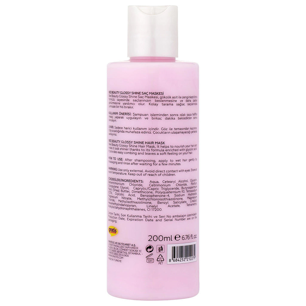 Bee Beauty Glossy Shine Hair Mask 200 ml