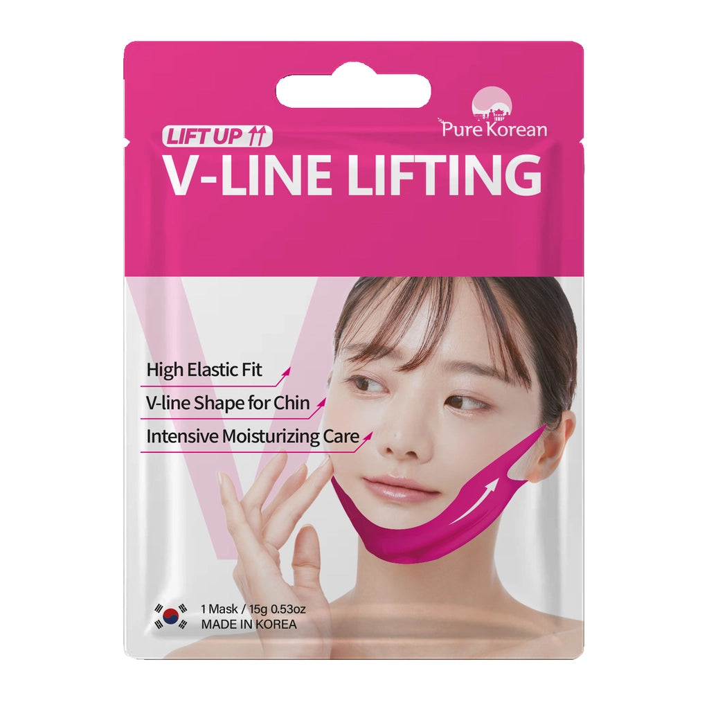 Pure Korean V-Line Lifting Glutathione X Collagen Face and Chin Mask 15 gr