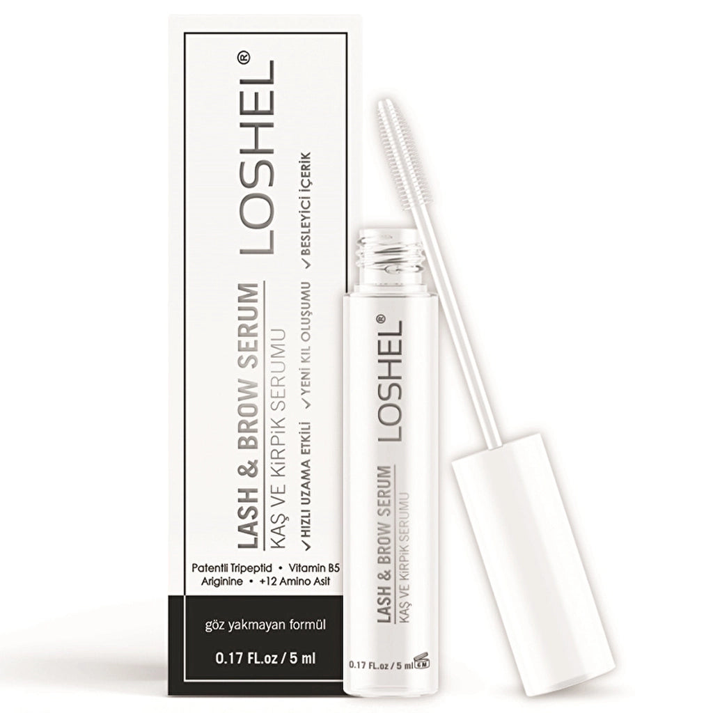 Loshel Lash & Brow Serum Eyebrow and Eyelash Serum 5 ml