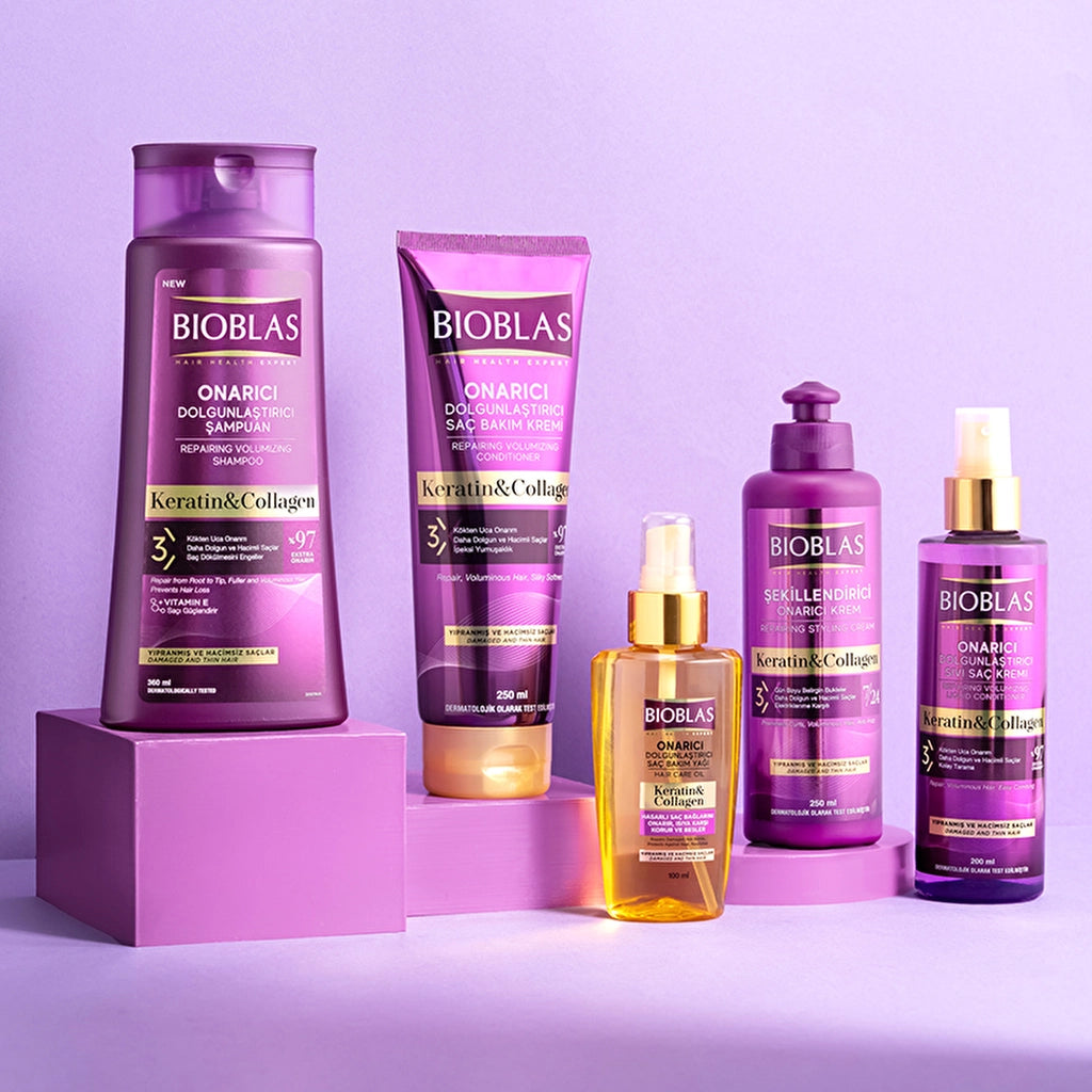 Bioblas Collagen + Keratin Shampoo 360 ml