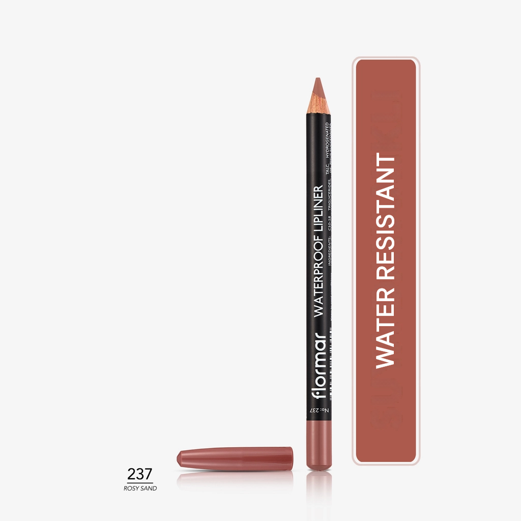 Flormar Waterproof and Intensely Pigmented Matte Lip Pencil