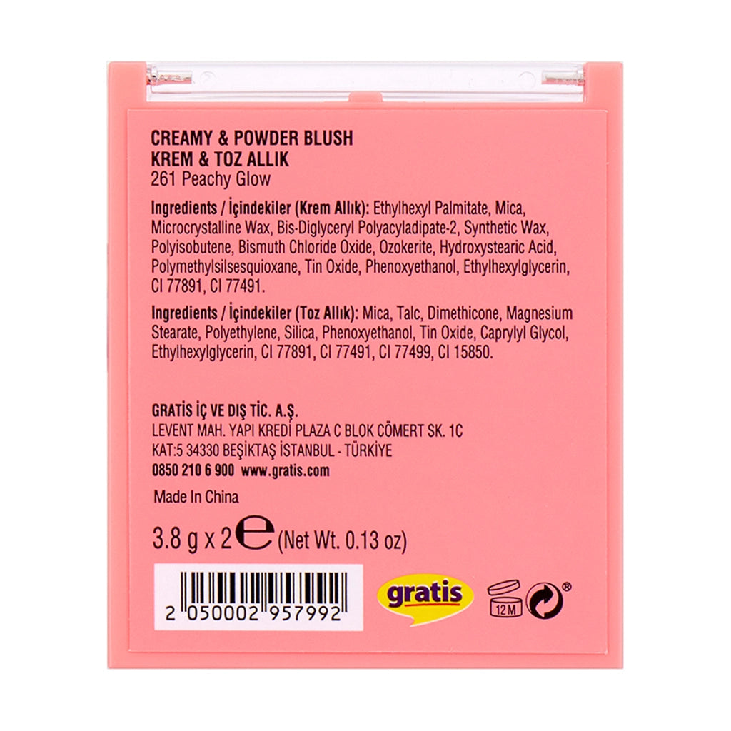 Beaulis Vibe It Cream & Powder Blush