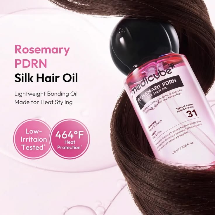 MEDICUBE - Rosemary PDRN Silk Hair Oil 100ml