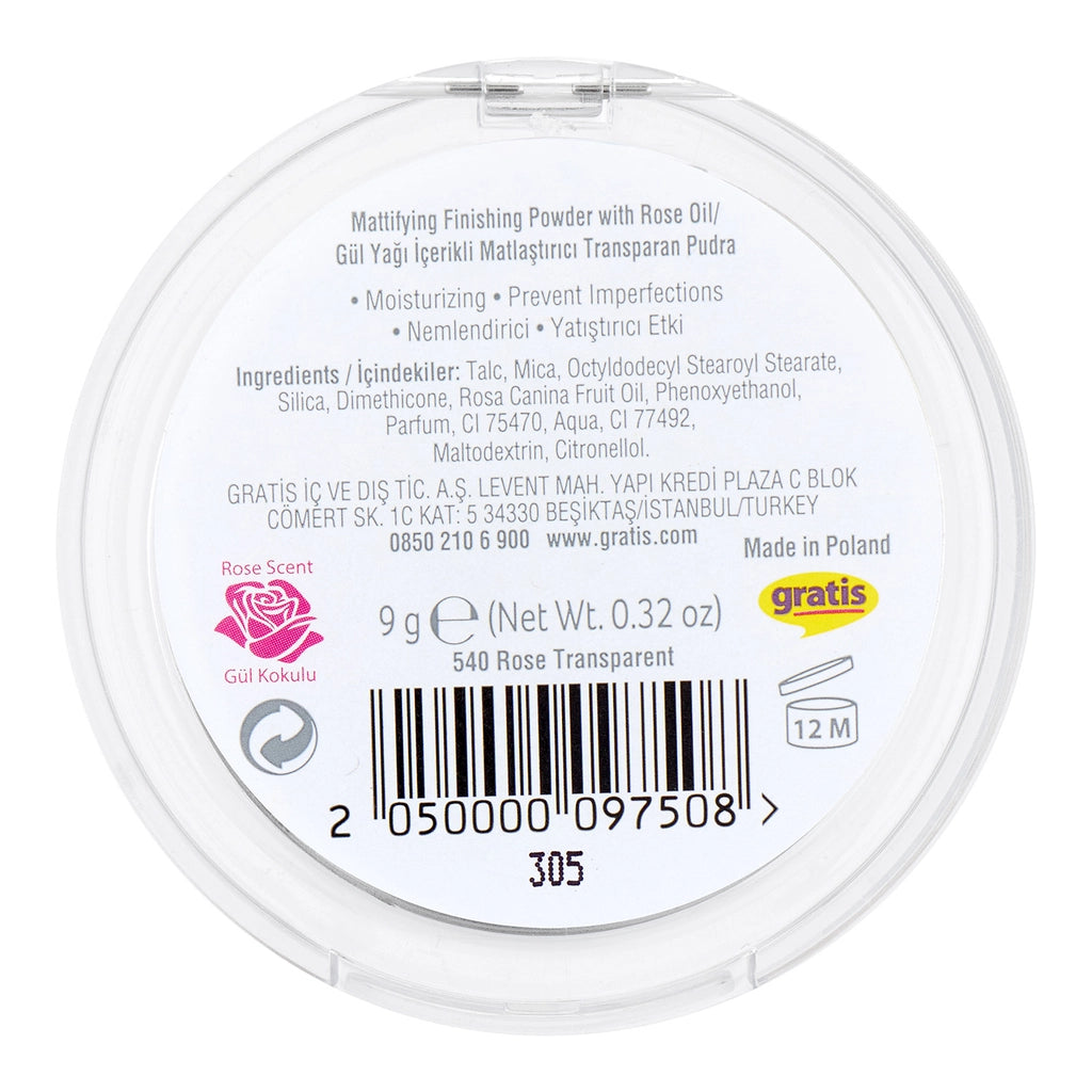 Beaulis Finish It Transparent Setting Powder