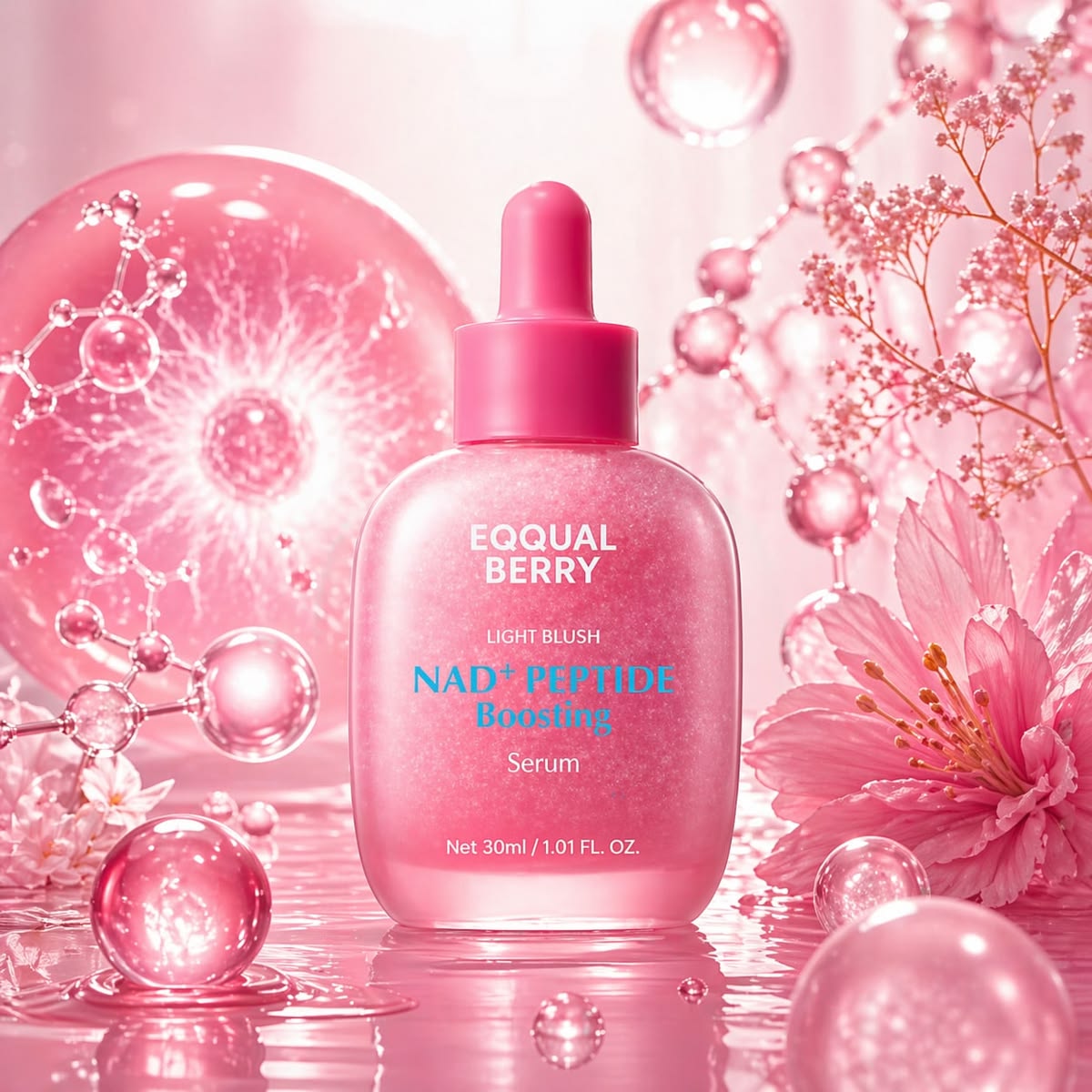 EQQUALBERRY - NAD+ Peptide Boosting Serum