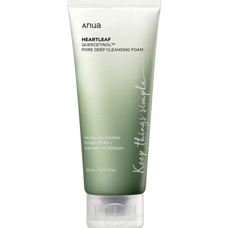 Anua - Heartleaf Quercetinol Pore Deep Cleansing Foam