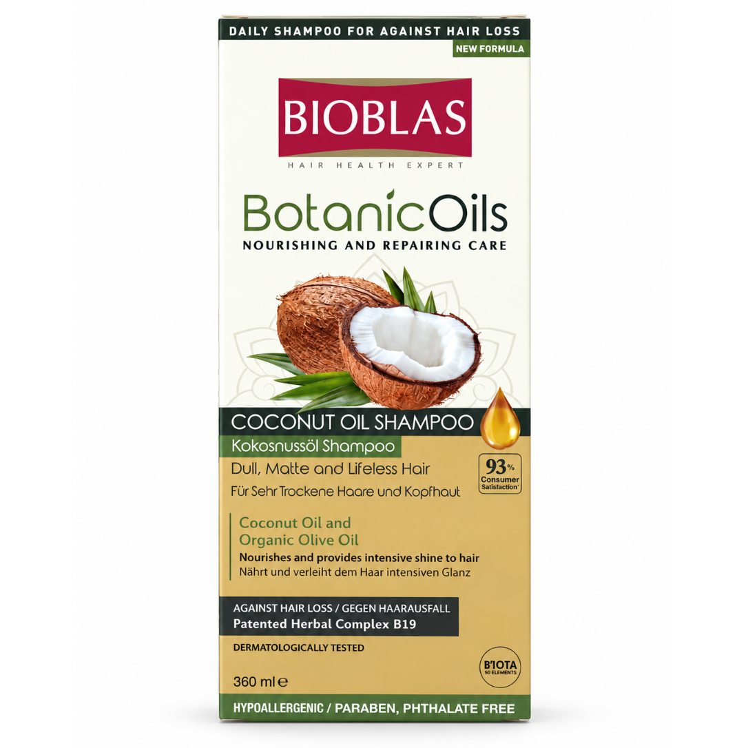 Bioblas BotanicOils Coconut Oil Shampoo – 360 ml