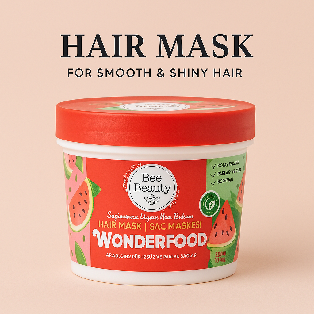 Bee Beauty Wonder Food Watermelon Drop Hair Mask 300 ml