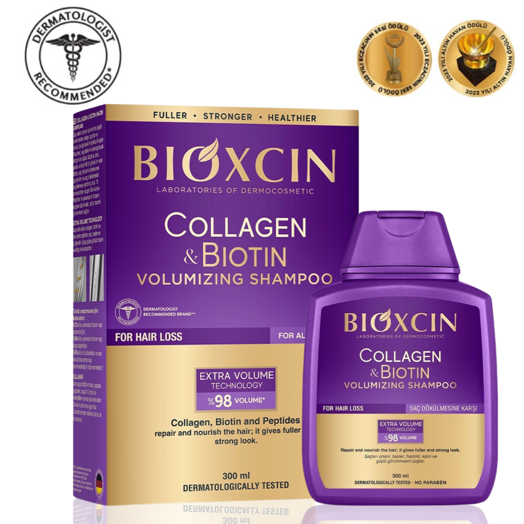 Bioxcin Collagen & Biotin Volume Shampoo 300 ml