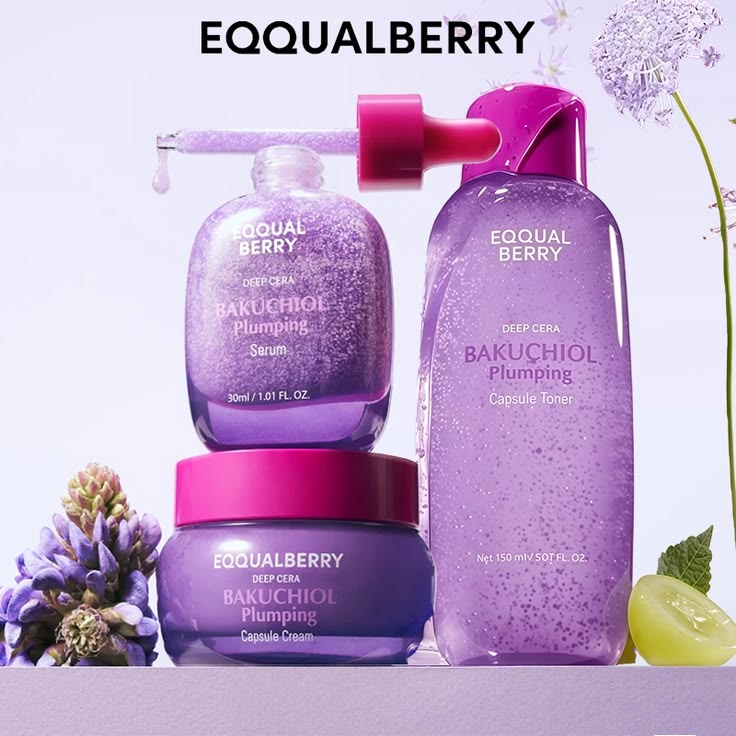 EQQUALBERRY - Bakuchiol Plumping Capsule Toner