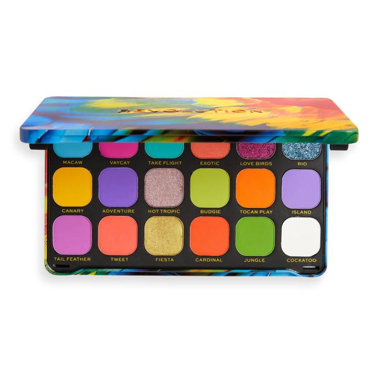 REVOLUTION - Forever Flawless Eyeshadow Palette Bird of Paradise