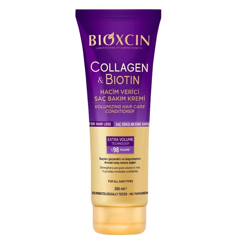 Bioxcin Collagen & Biotin Volumizing Hair Care Cream 250 ml